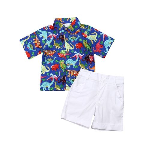 2 7T Boys Girls Hawaii Beach Style Outfits Newborn