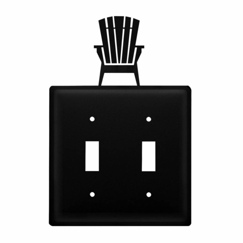 Wrought Iron Adirondack Chairs Double Switch Cover