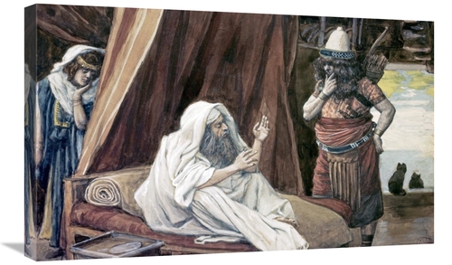 Global Gallery GCS-280344-30-142 30 in. Isaac Sends Esau to Hunt Art P