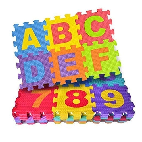 Kids Puzzle Educational Alphabet Learning & Activity Puzzle Mat