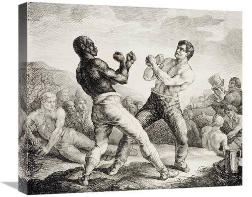 Global Gallery GCS-266375-22-142 22 in. Boxeurs Art Print - Theodore G
