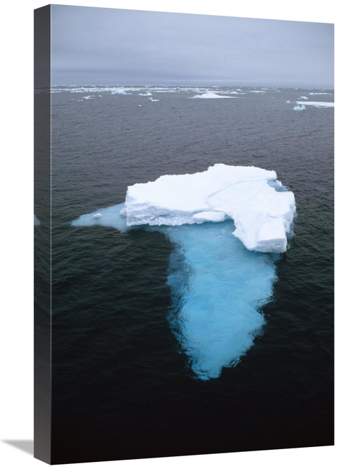 Global Gallery GCS-451327-1624-142 16 x 24 in. Summer Pack Ice Floatin