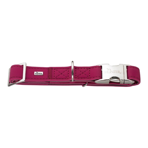 Dog collar Hunter Softie Alu-Strong Pink (45-65 cm)