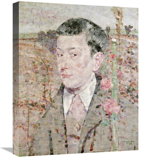 22 in. A Portrait of a Boy Art Print - John Quinton Pringle