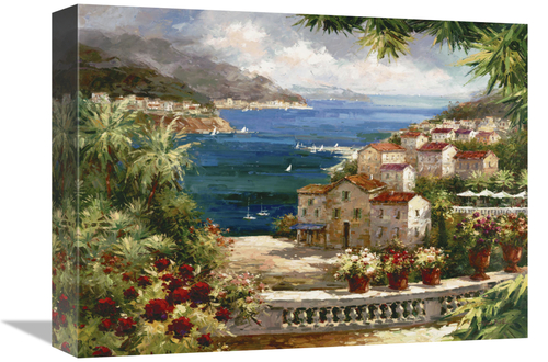 Global Gallery GCS-126673-1216-142 12 x 16 in. Harbor Vista Art Print 