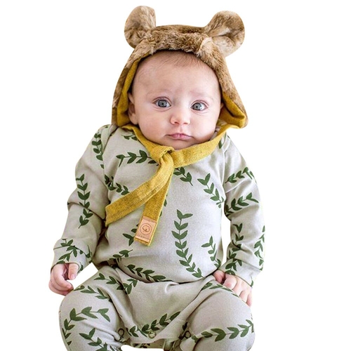 New Newborn Infant Rompers Baby Boys Girls