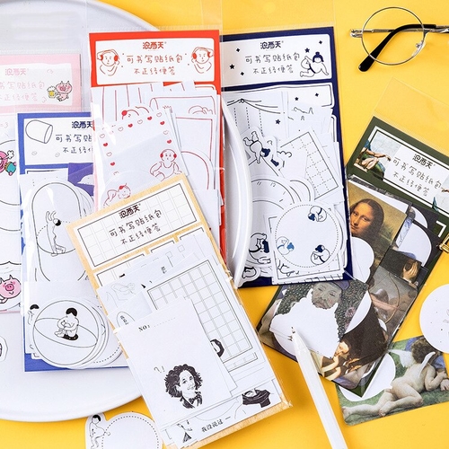 45PCS/ PACK Cute Man Life Sticker Diary