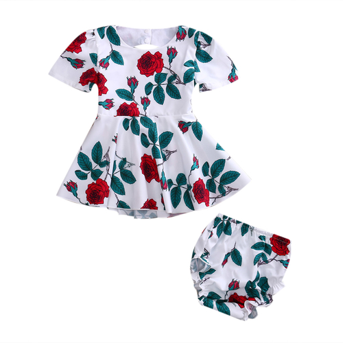 2Pcs Hot Summer Toddler Kids Baby Girls