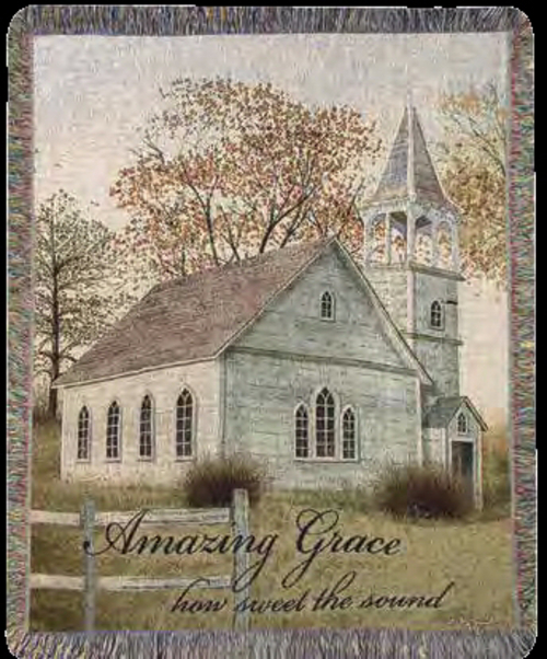 Manual Woodworkers & Weavers 179503 50 x 60 in. Amazing Grace Tapestry