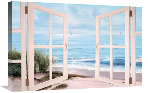 Global Gallery GCS-393953-2030-142 20 x 30 in. Sandpiper Beach Through