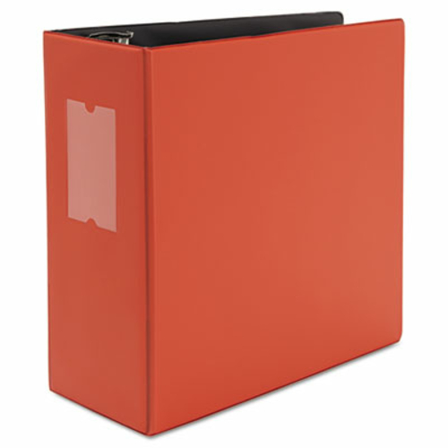 Universal 20716 D-Ring Binder- 5 in. Capacity- 8.5 x 11- Red