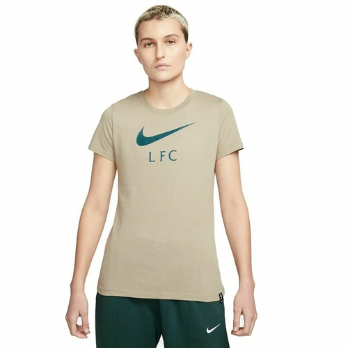 Women’s Short Sleeve T-Shirt Nike Liverpool FC Brown