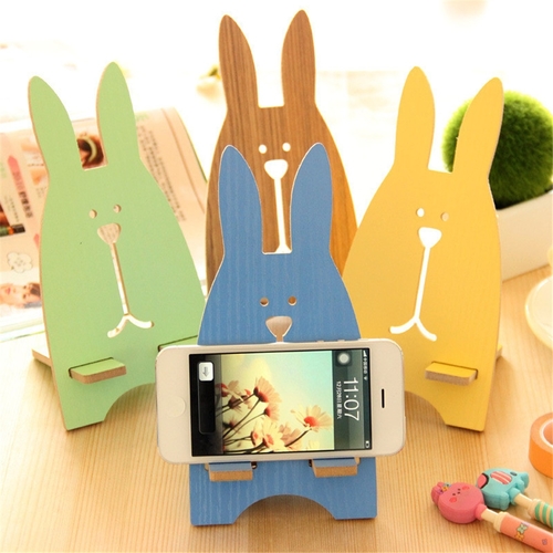 Wooden Pen Holder Desktop Pencil Holder Kawaii