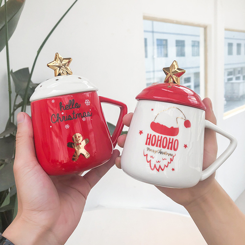 Ins Hot Christmas Theme Ceramic Mugs Coffee Mug