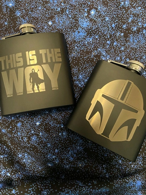 Mandalorian Flasks