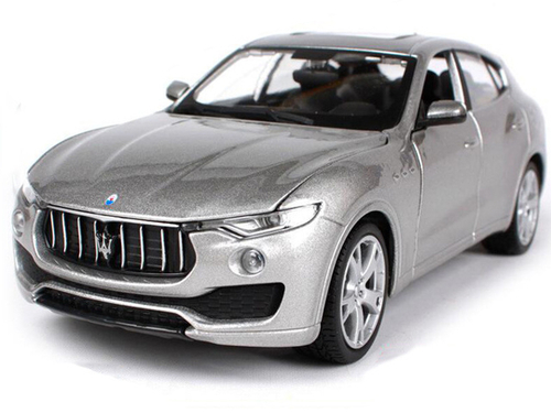 Bburago BBU21081SL Maserati Levante Diecast Model Car, Silver