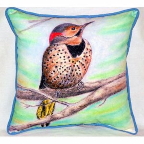Betsy Drake ZP514 Flicker Indoor & Outdoor Throw Pillow- 22 x 22 in.