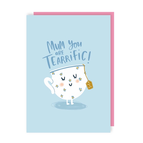 Tearrific Cute Mother's Day Card (Pack of 6)