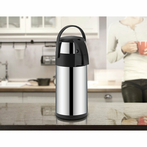 Air Pot for Tea Coffee 5L Pump Action Insulated Airpot Flask Drink