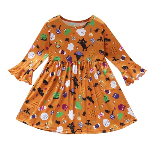 2019 Autumn Winter Girl Dress baby girl clothes