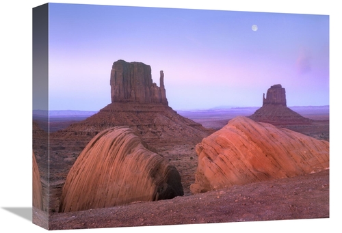 Global Gallery GCS-396179-1216-142 12 x 16 in. Moon Over Mittens, 