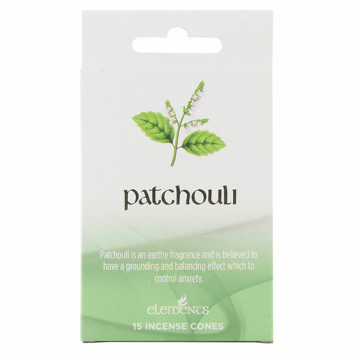12 Packs of Elements Patchouli Incense Cones