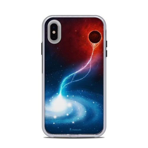 DecalGirl LSIPXM-BLACKHOLE Lifeproof iPhone XS Max Slam Case Skin - Bl
