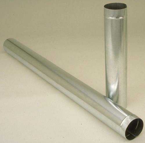 Imperial Manufacturing 47653 6 x 24 in. Galvanized Round Pipe