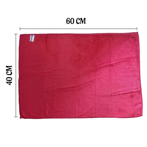 Microfiber Cleaning Cloth for Car 400 GSM 40x60cms Mixed-Color Highly