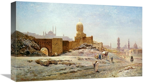 Global Gallery GCS-268198-22-142 22 in. A View of Cairo Art Print - Er