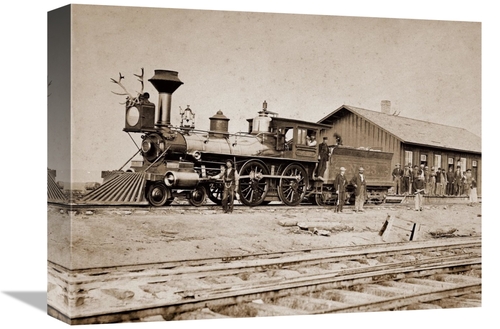 Global Gallery GCS-455384-16-142 16 in. Wyoming Station, Engine 23