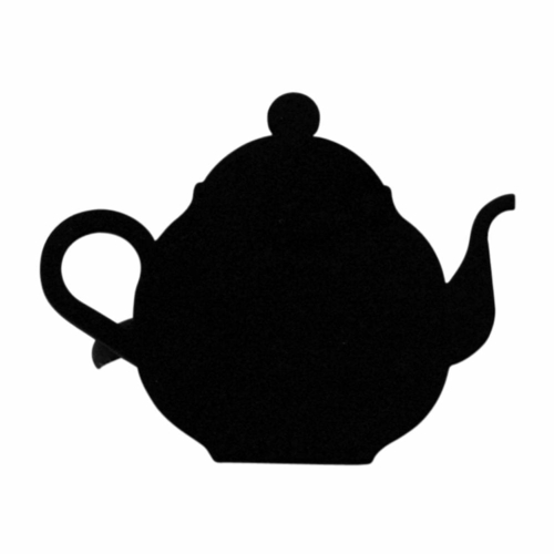 Wrought Iron Teapot Napkin Ring