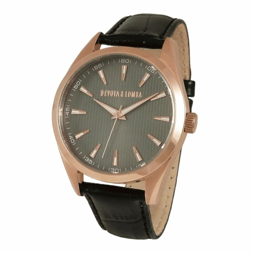 Devota & Lomba DL014ML-03BKB watch man quartz