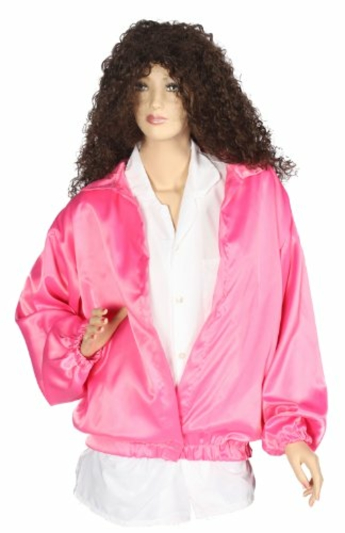 Alexander Costume 18-163 50s Satin Ladies Jacket, Pink - Large