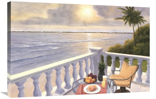 Global Gallery GCS-398719-2436-142 24 x 36 in. Breakfast on the Verand