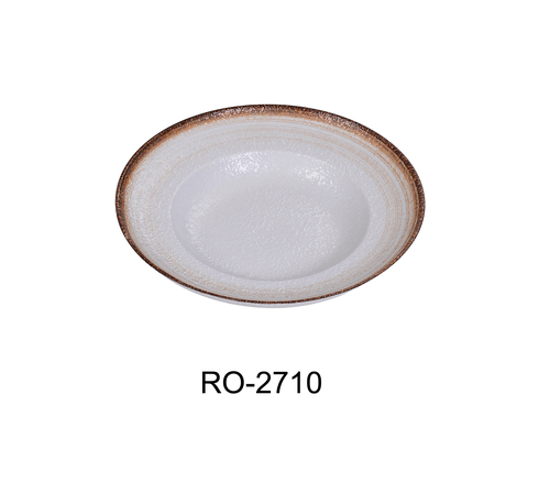 Yanco RO-2710 Rockeye-2 10 1/2" X 2" MEDITERRANEAN PASTA BOWL 18 OZ