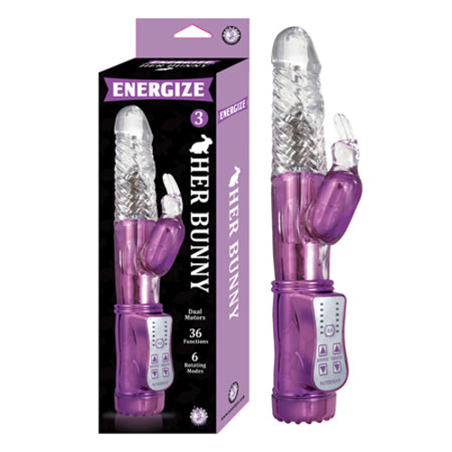 Energize Her Bunny 3 Energize Dual Motors 36 Function 6 Rotation Modes