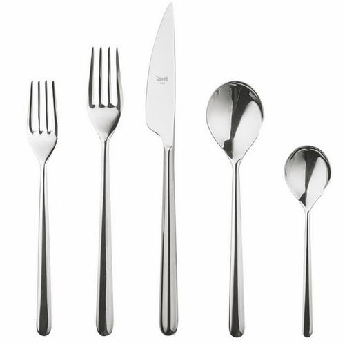 CUTLERY SET 5 PCS  LINEA ANTIBACTERIAL