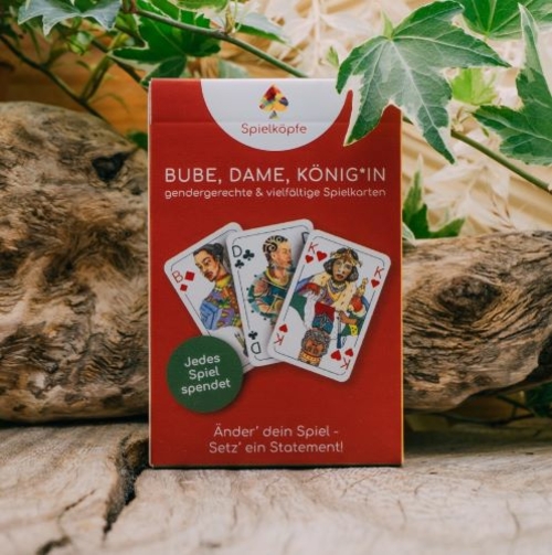 GENDERGERECHTES KARTENDECK (EINZEL-ROMME)