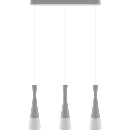 Hanging lamp grey Vegas2 3p