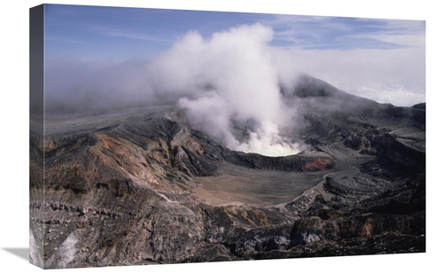 Global Gallery GCS-452896-1624-142 16 x 24 in. Sulphur Pool & Crater&#