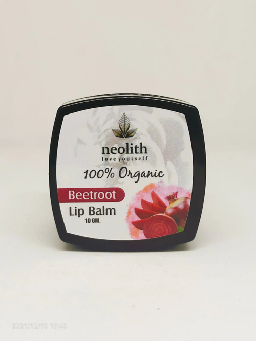 Neolith Beet Root Lip Balm || 100% Organic, Paraben & Sulphate Free ||
