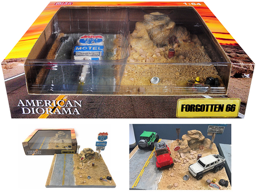 \Forgotten 66\ Resin Diorama for 1/64 Scale Models by American Diorama
