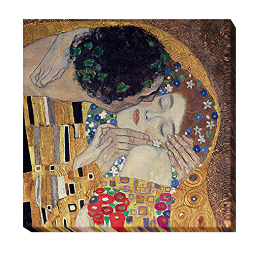 Artistic Home Gallery 3030B495TG The Kiss - Detail by Gustav Klimt Pre