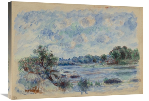 Global Gallery GCS-454976-2432-142 24 x 32 in. Landscape at Pont-Aven 