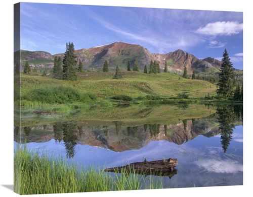 Global Gallery GCS-396110-30-142 30 in. Ruby Peak, Raggeds Wildern