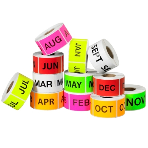 Tape Logic DL1238 2 x 3 in. Easy Order Packs Months Of The Year, A