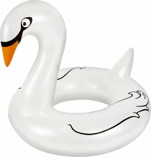 Swan Swim Ring White