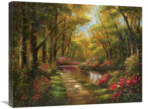 Global Gallery GCS-131287-2228-142 22 x 28 in. Enchanted Creek I Art P