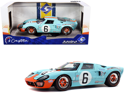 Ford GT40 MK1 #6 J. Ickx - J. Olivier \Gulf Oil\" Winner 24 Hours of